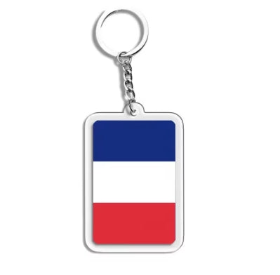 World cup teams key chains